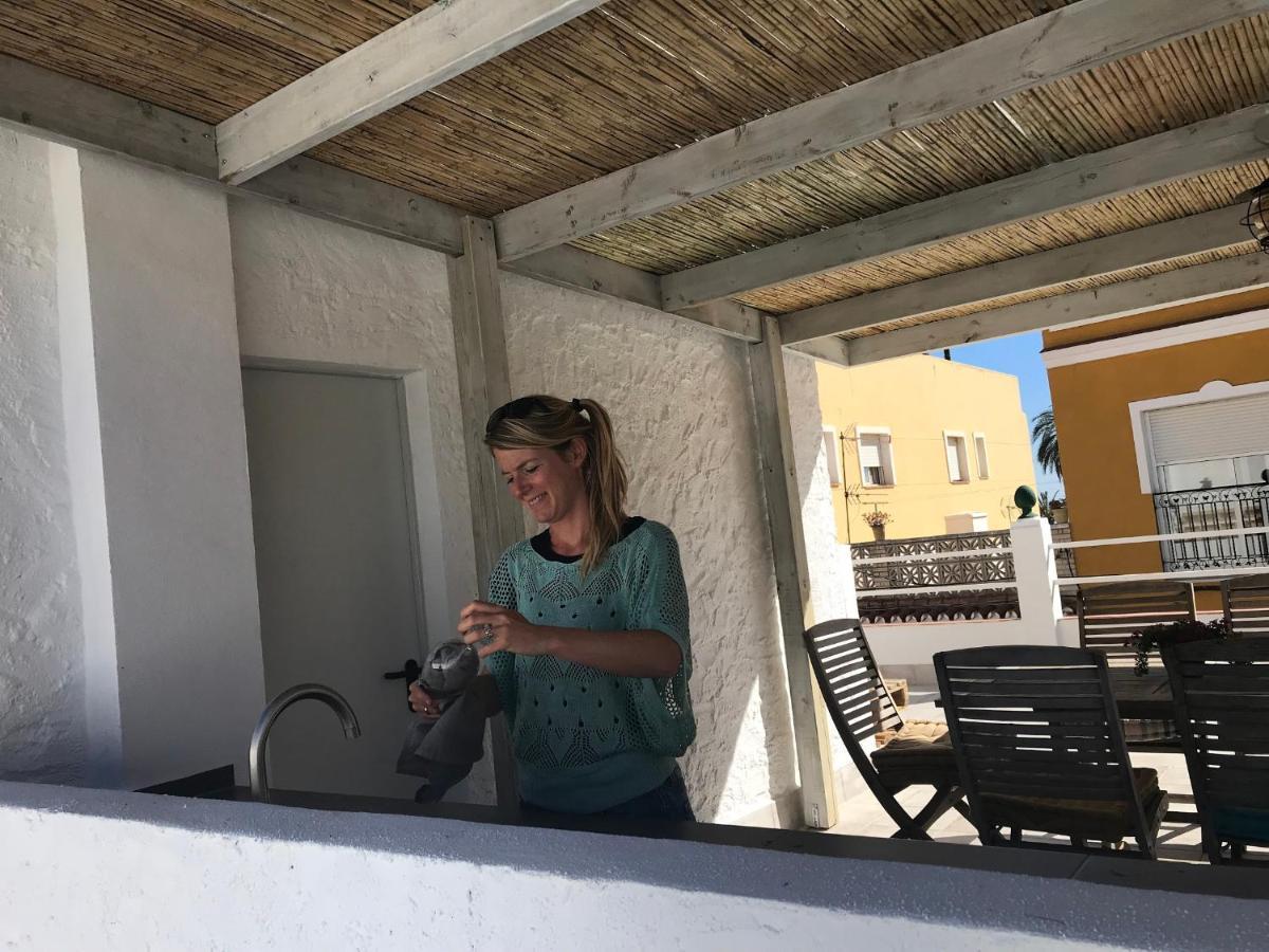 Malaga Beach House, 2 City Bikes, 2 Children'S Bikes, Wifi, Big Terrace, Bbq, Family, Childfriendly Eksteriør bilde