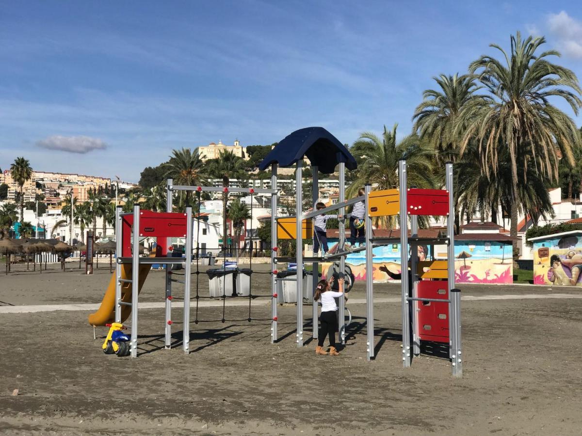 Malaga Beach House, 2 City Bikes, 2 Children'S Bikes, Wifi, Big Terrace, Bbq, Family, Childfriendly Eksteriør bilde