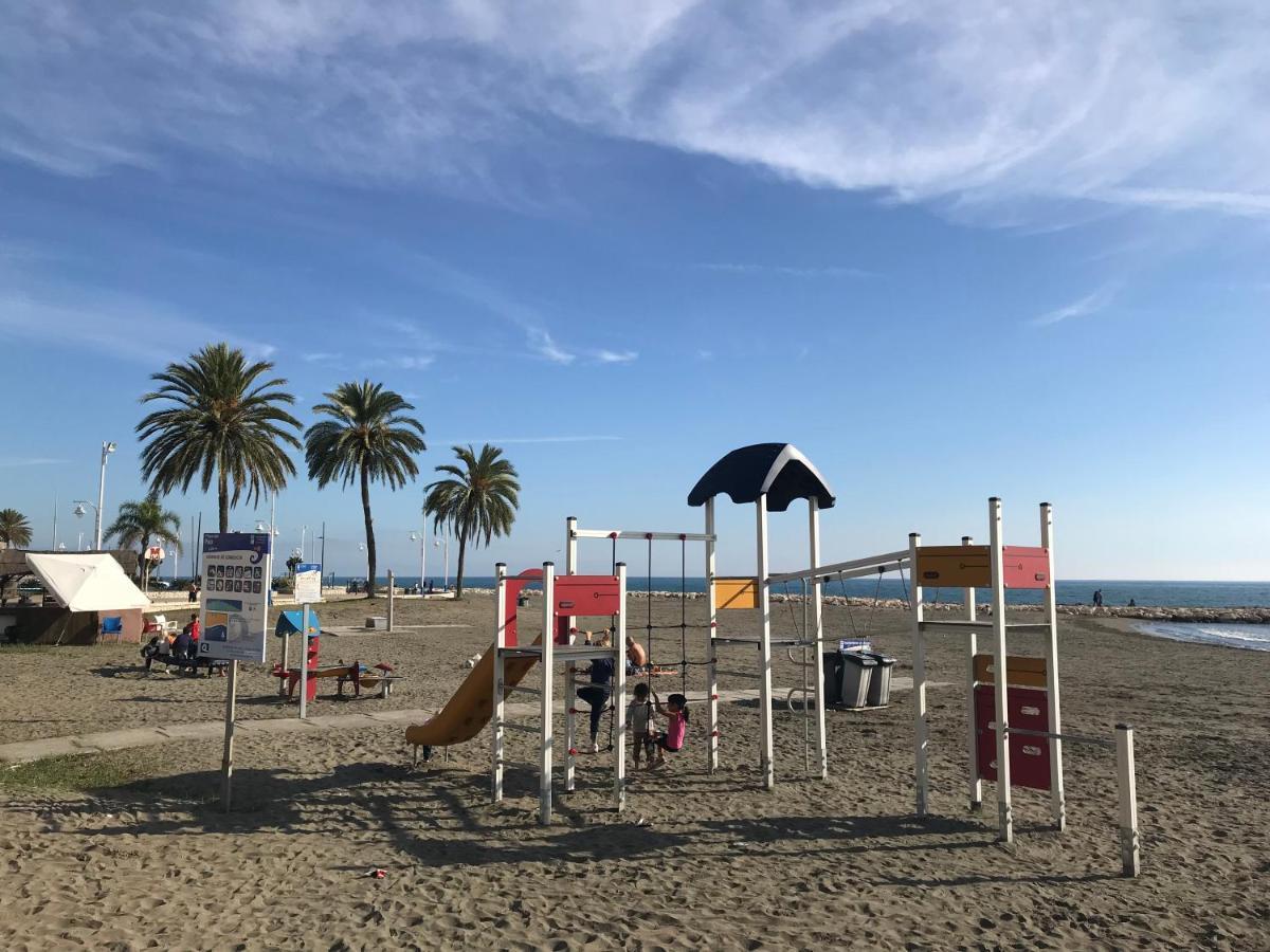 Malaga Beach House, 2 City Bikes, 2 Children'S Bikes, Wifi, Big Terrace, Bbq, Family, Childfriendly Eksteriør bilde