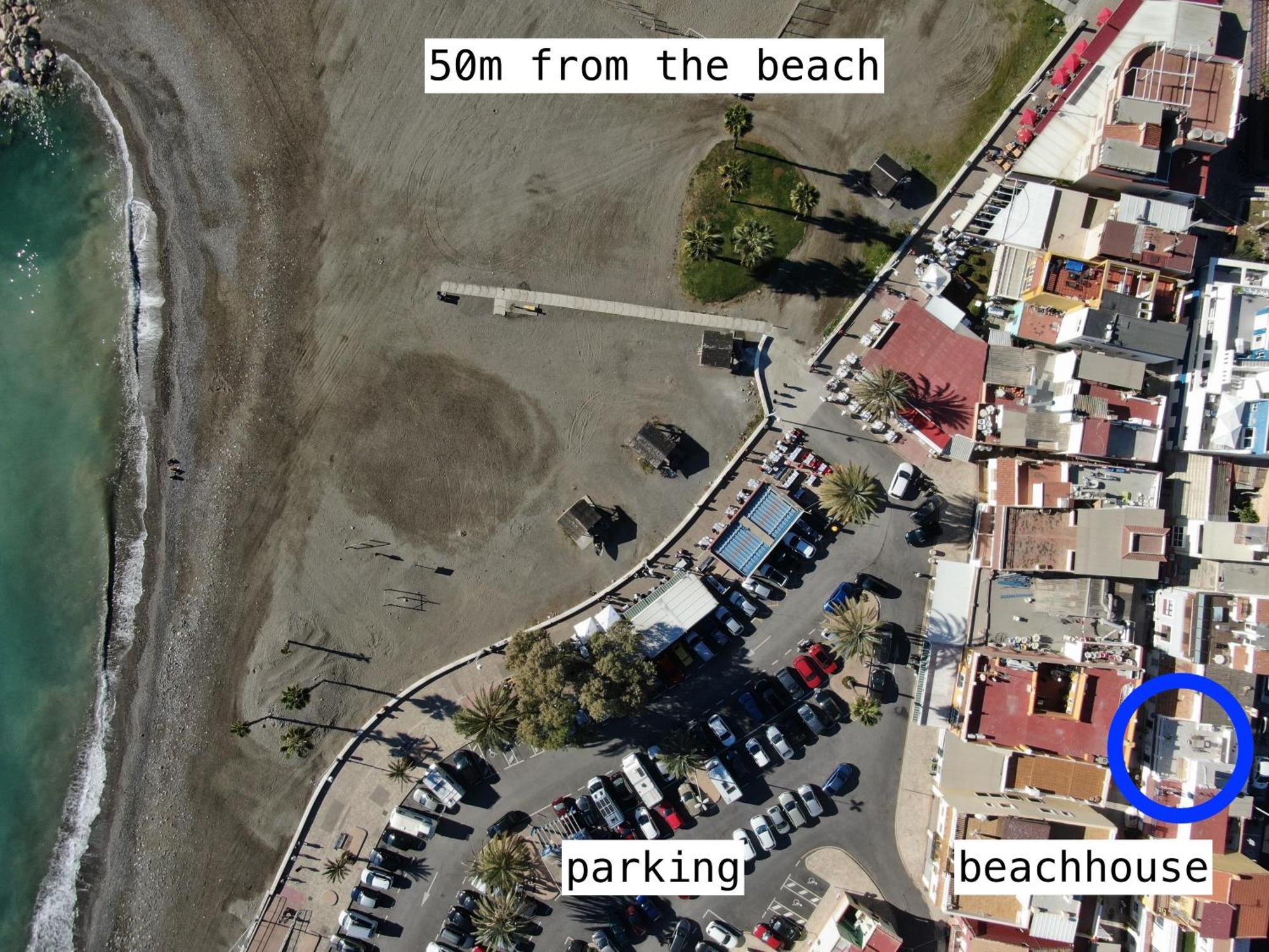 Malaga Beach House, 2 City Bikes, 2 Children'S Bikes, Wifi, Big Terrace, Bbq, Family, Childfriendly Eksteriør bilde
