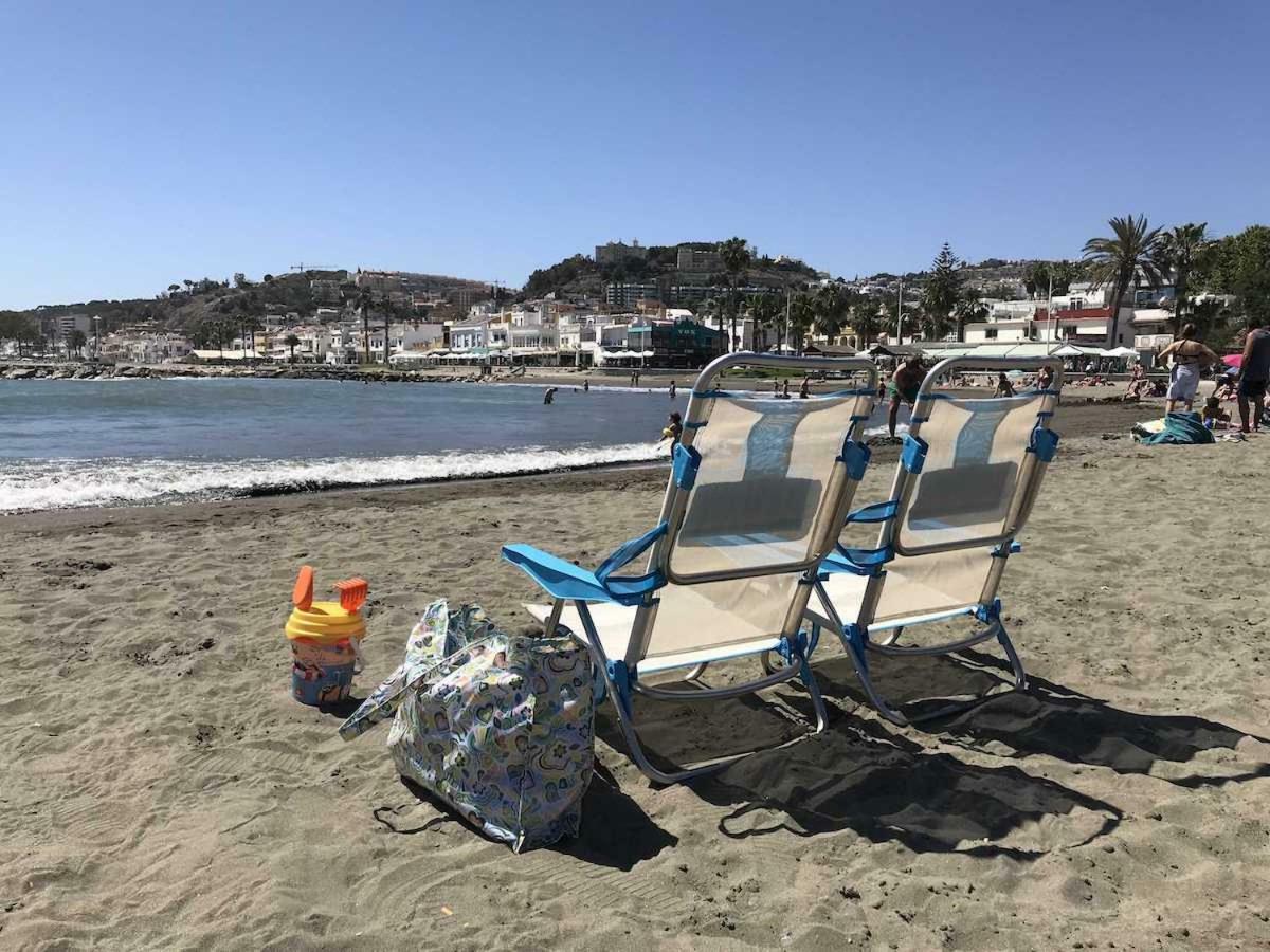Malaga Beach House, 2 City Bikes, 2 Children'S Bikes, Wifi, Big Terrace, Bbq, Family, Childfriendly Eksteriør bilde
